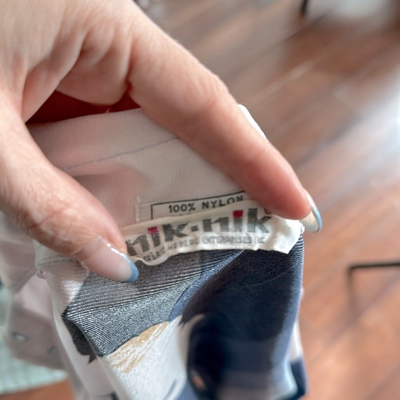 RARE Art Deco vintage 70s Nik Nik disco shirt - Picture 8 of 8